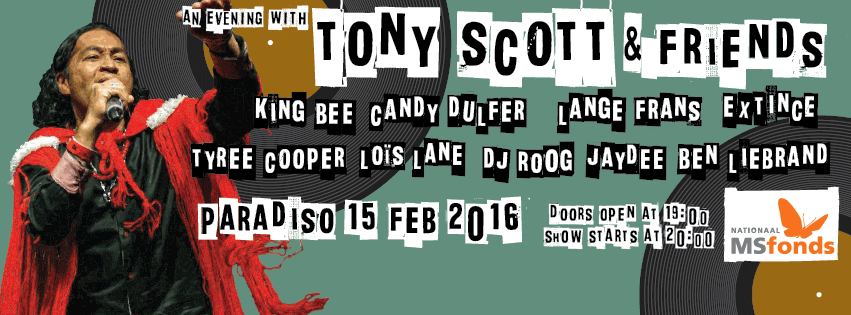 Tony Scott Paradiso 15 februari 2016